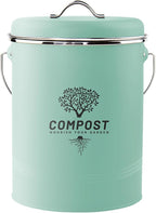 Kitchen Countertop Compost Bin, Odor Resistant Indoor Compost Bin by Holismo