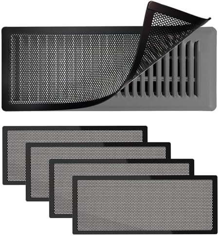 4 PCS Magnetic Vent Covers-4x10 Magnetic Air Vent Covers with Mesh