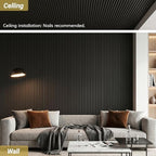TONOR Large Acoustic Panels Self Adhesive-8 Pack 47.2" X 23.6" X 0.35" - Field & Pure