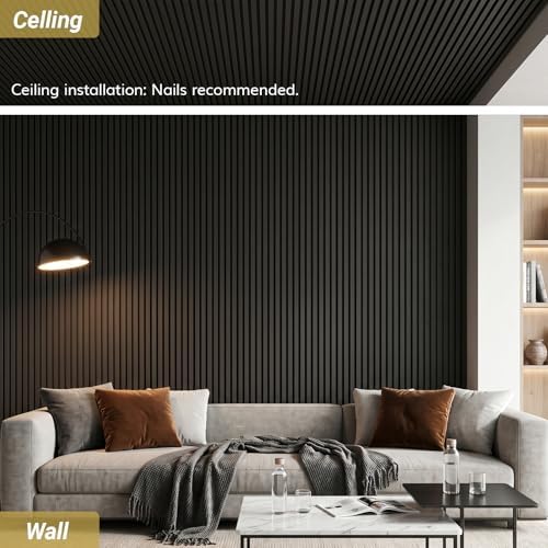 TONOR Large Acoustic Panels Self Adhesive-8 Pack 47.2" X 23.6" X 0.35" - Field & Pure