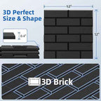 22 Pack Acoustic Panels with Self Adhesive Sound Proof Foam Panels for Wall