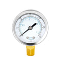 Joywayus Pressure Gauge 0 to 30 PSI Brass 1/4" Male NPT Thread Lower Mount by Joywayus