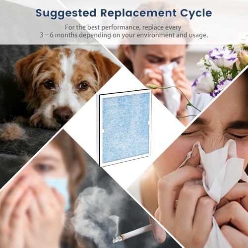 HEPA Filter Replacement for AlorAir CleanShield HEPA 550 Air Scrubber