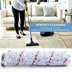 Replacement Brush Roller for IFloor Wet Dry Cordless Vacuum Cleaner, 2 Pack Roller Brush +2 Pre-Filter Foam