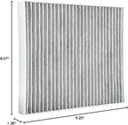 KAX Cabin Air Filter with Activated Carbon, CF10743 Replacement - Image 9