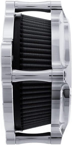 Air Filter Intake Filter System Kit Cnc Cut Air Cleaner Chrome Filter Kit - Image 4