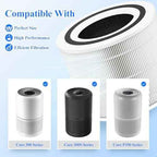 Core 300 Replacement Filter for LEVOIT Core 300/Core 300S/Core300-P Air Purifier, 3-in-1 Filter with H13 True HEPA and Activated Carbon Filter, Part No. Core 300-RF (2 Pack White)