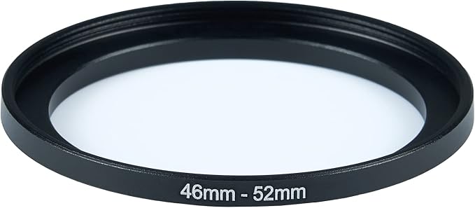 46mm to 52mm Step-Up Ring Filter Adapter - Image 2