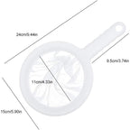 Kitchen Ultra-Fine Nylon Mesh Strainer I Plastic Sieve Fine Mesh Filter Spoon - Image 3
