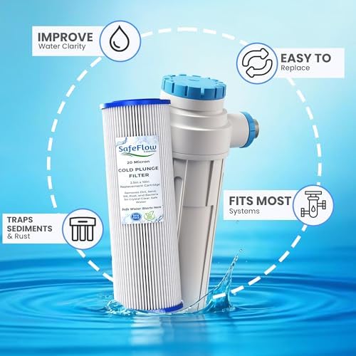 10in Ice Bath Chiller Filters 20 Micron 10" x 2.5" Water Filter