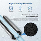 PUREPLUS 5 Micron 10" x 4.5" Whole House Sediment and Carbon Water Filter Replacement Cartridge for GE FXHTC, GXWH40L, GXWH35F, GNWH38S, Culligan RFC-BBSA, WRC25HD, PP10BB-CC, Pentek RFC-BB, 2Pack - Field & Pure