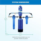 Aquasana Whole House Water Filter System | 1, 000 Gallons | Carbon & KDF Media - Image 5