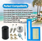Tune Up Kit Fit for Onan RV QG 5500 7000 Marquis Gold Platinum EFI HGJAA - Field & Pure
