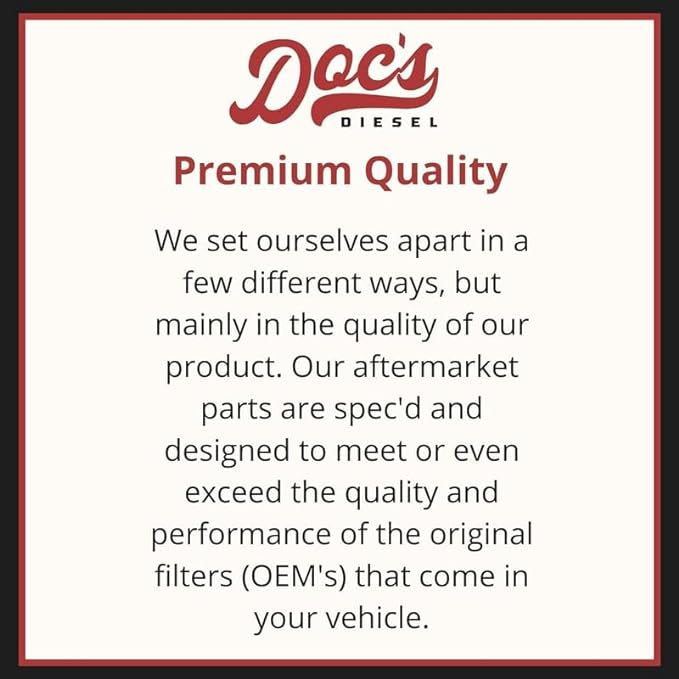 Doc's Diesel Filter Set DFD4615+D6128+DPA6109 | Compatible - Image 6
