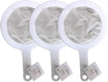 Kitchen Ultra-Fine Nylon Mesh Strainer Plastic Sieve Fine Mesh Filter Spoon by SashaSquare