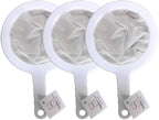Kitchen Ultra-Fine Nylon Mesh Strainer Plastic Sieve Fine Mesh Filter Spoon by SashaSquare