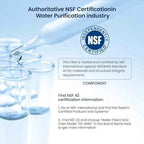 GLACIER FRESH MWF Refrigerator Water Filter Compatible with GE, 1-Pack