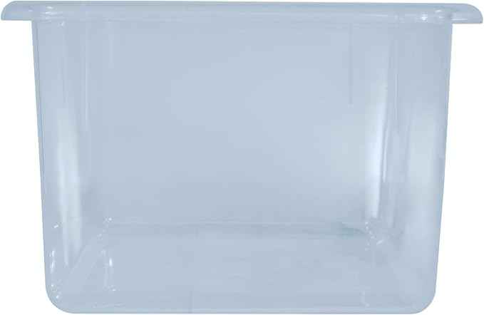 Wood Designs Cubby Storage Bin, Heavy Duty Plastic Containers