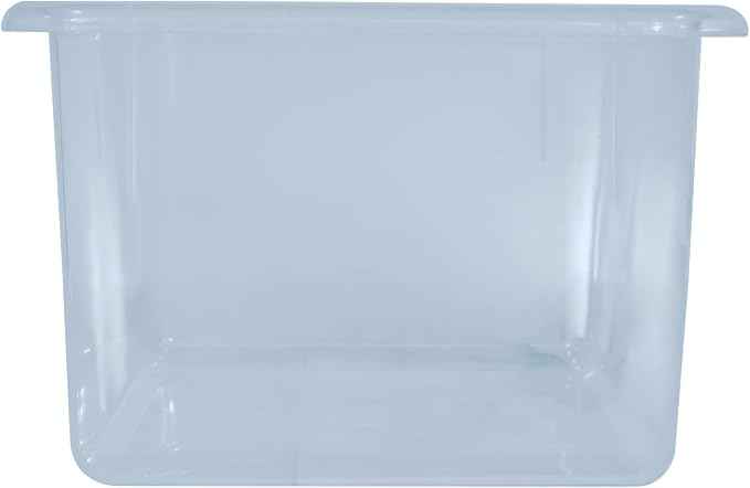 Wood Designs Cubby Storage Bin, Heavy Duty Plastic Containers
