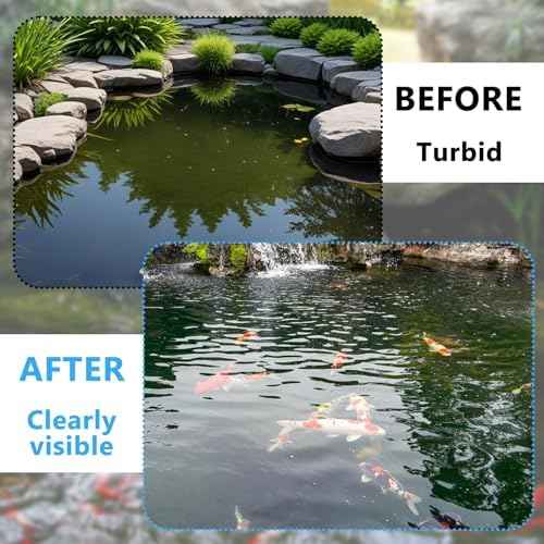 18" x 72" x 1" Thick Pond Filter Pad, High Density Pond Filter Media Roll, Cut-to-Size Aquarium Filter Sponge for Koi Ponds, Outdoor Ponds, Fish Tanks & Waterfall Filter
