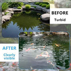 18" x 72" x 1" Thick Pond Filter Pad, High Density Pond Filter Media Roll, Cut-to-Size Aquarium Filter Sponge for Koi Ponds, Outdoor Ponds, Fish Tanks & Waterfall Filter