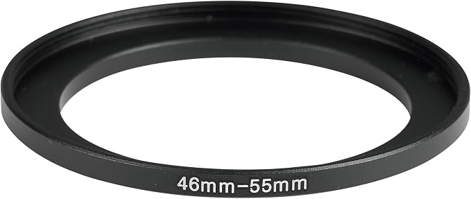 46-55mm Metal Step-Up Ring Adapter Compatible - Image 3