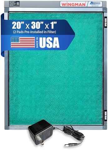 20x30x1 Polarized Media Electronic Air Filter - High Air Flow