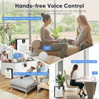 DAYETTE Smart Air Purifier for Home Large Room 3000Ft², App & Alexa Control