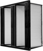 Synthetic Mini Pleat Rigid V-Bank Air Filter 24x12x12 – MERV 15 ASHRAE 52.2 - Image 5