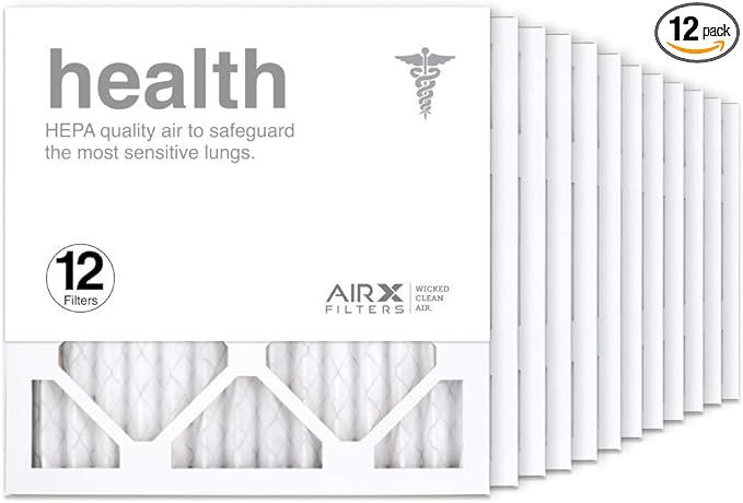 AIRx Filters 14x14x1 Air Filter MERV 13 Pleated HVAC AC Furnace Air Filter by AIRXFILTERSWICKEDCLEANAIR