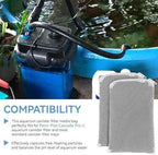 8 Oz Pro-C Aquarium Canister Filter Media Bag Compatible with Penn-Plax Cascade, Canister Filter Carbon Media for Remove Odors & Clear Water, Fish Tank Carbon Filter, 3 Pack (235g/bag)