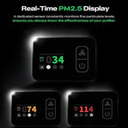 3D Printing Professional Air Purifier Smart Touch Control 360°All-Round - Image 6