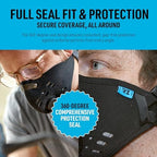 RZ Mask - F1 Standard Replacement Filters (3 Pack) 99.8% Active Carbon