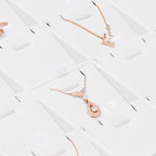 Oirlv Premium White Leather Stackable Jewelry Tray 24 Grid Jewelry Organizer - Image 7