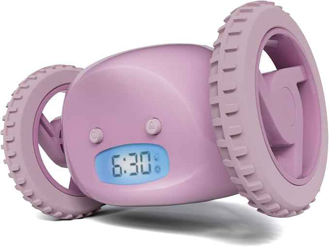 CLOCKY Alarm Clock on Wheels – Loud Rolling Alarm Clock