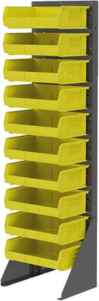 Akro-Mils 30255 AkroBins Plastic Storage Bins, Space-Saving Stackable Bins