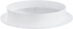 White 5" Inch Round Ventilation Grille - Image 6
