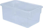 Wood Designs Cubby Storage Bin, Heavy Duty Plastic Containers