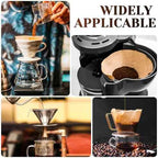 100 Count Coffee Filters #4, Premium Cone Coffee Filters 8-12 cup, Unbleached Natural Paper, Disposable Coffee Filters 4 Cone Paper for Pour Over and Drip Coffee Maker