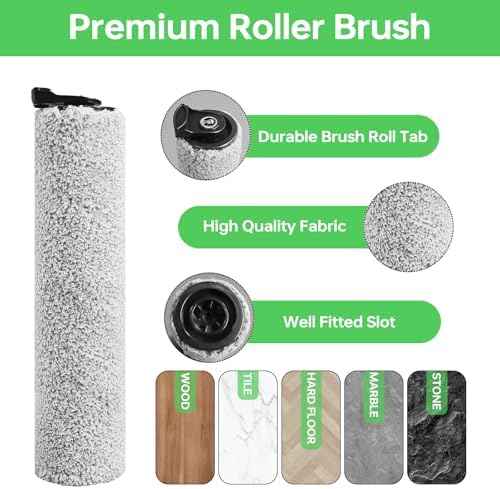 S3 Filter Replacement and Brush Roller Accessories Compatible with tineco