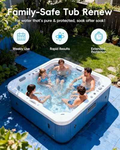 SHAPON 5lb Non-Chlorine Hot Tub Shock, Spa Oxidizer for Clear Water