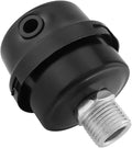 Air Compressor Silencer Filter, 1/2" Thread, 20mm Metal Noise Muffler, by Zwelocy