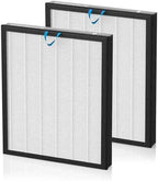 Vital 200S Replacement Filter for LEVOIT Vital 200S and Vital 200S-P Air Purifier, 2 Pack H13 True HEPA and High-Efficiency Activated Carbon Vital 200S-P Replacement Filter, Vital 200S-RF, White