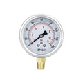 0-160 Psi Glycerin Liquid Filled Low Pressure Gauge, 2.5" Dial Size, 1/4" NPT by BPSSDI