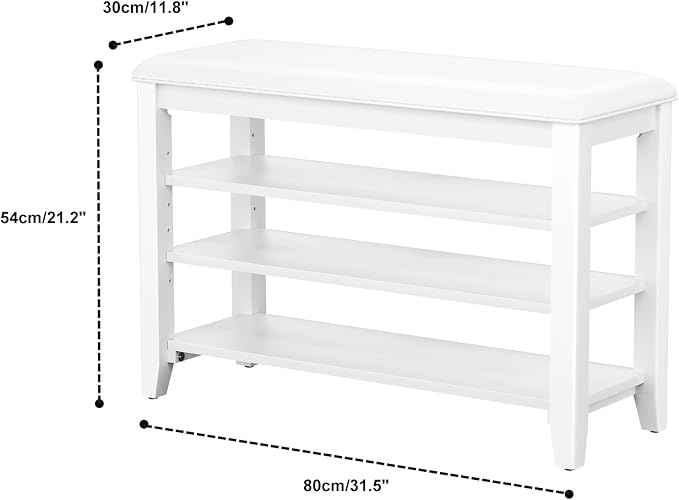 Entryway Shoe Storage Bench