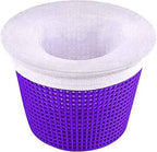 100 Pack Pool Skimmer Socks, Pool Filter Socks Works Perfect with Pool Skimmer for Inground and Above Ground Pool Skimmer Basket/ Hot Tub Filter, Ultra Fine Mesh Socks Filter Debris and Leaves