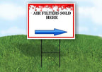 Air Filters Sold Here 4Th Of July American Flag Usa Patriotic Red Blue Stars by WorkHouseSigns
