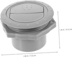 Cabilock 2pcs Air Conditioning Outlet Small Vent Return Adjustable Air Vent - Image 2