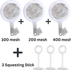 Kitchen Ultra-Fine Nylon Mesh Strainer I Filter Spoon Sieve - Image 2