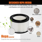 VFCF Replacement Washable Filter fits Vacmaster 4 Gallon - Field & Pure